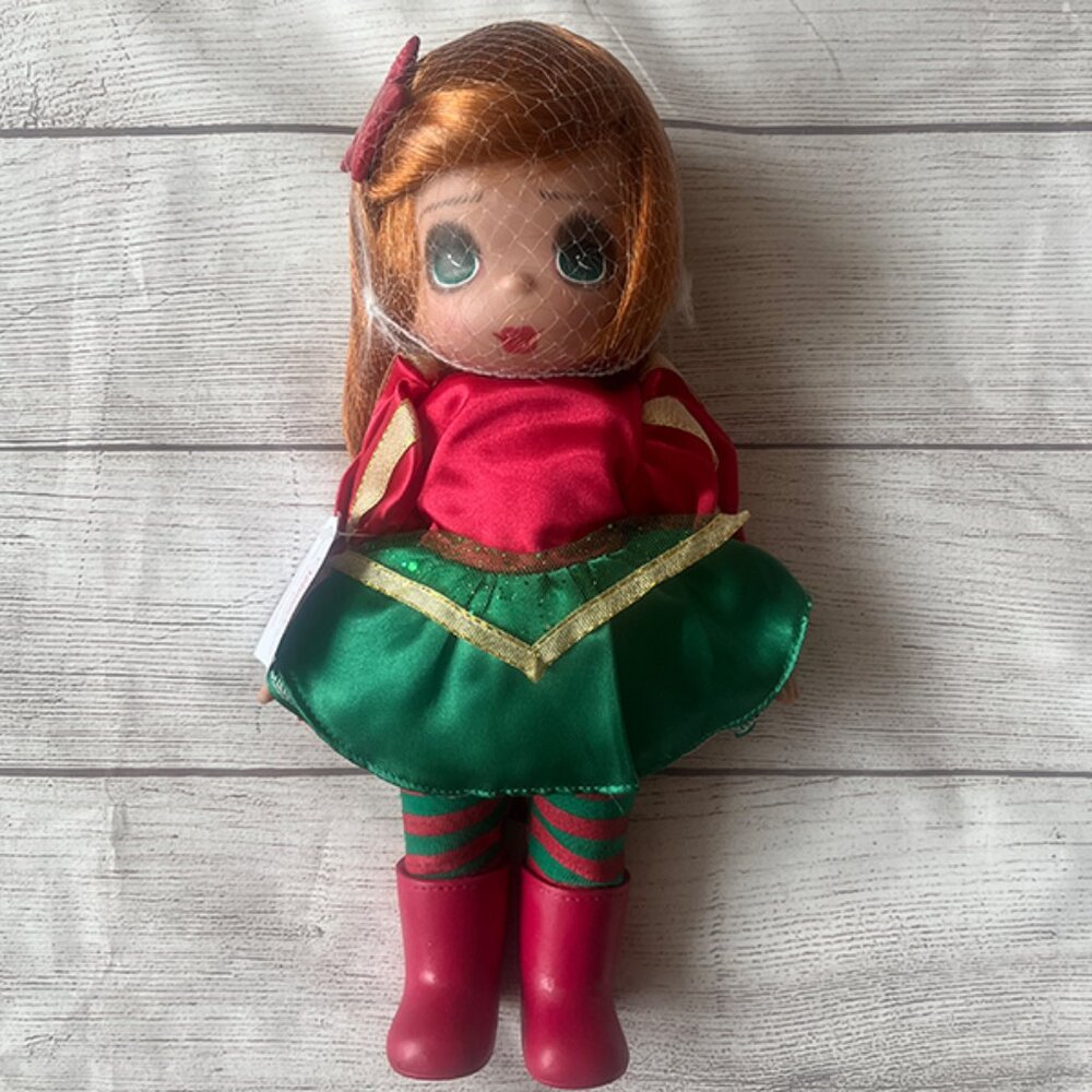 DISNEY PRECIOUS MOMENTS 2015 Little Mermaid Holiday Tutu Trendy Ariel Doll NWT